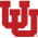 Montaire Student Living Apartments Red block letter “U” logo representing the University of Utah on a light gray background.